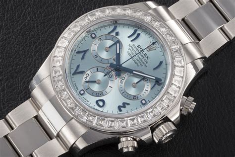 daytona arabic dial platinum.